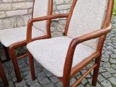 Vintažinės mid century tikmedžio kėdės - nuotraukos Nr. 30