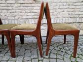 Vintažinės mid century raudonmedžio kėdės - nuotraukos Nr. 20