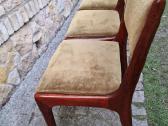 Vintažinės mid century raudonmedžio kėdės - nuotraukos Nr. 36