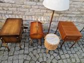 Vintažiniai rankdarbių staliukai ir dėžutės - nuotraukos Nr. 22