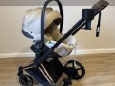 Cybex E-priam V4 Rose Gold 3in1 vežimėlis - nuotraukos Nr. 6