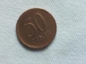 Lietuviškos monetos 50 centų 1991 m. - nuotraukos Nr. 34