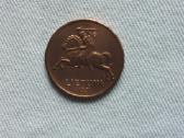 Lietuviškos monetos 50 centų 1991 m. - nuotraukos Nr. 36
