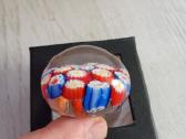 Millefiori stiklinis Prespapje - nuotraukos Nr. 4