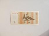 1 talonas , Lietuva , 1992 unc pempės .