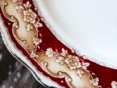3 vintažinės sumuštinių lėkštės Malborough Royal - nuotraukos Nr. 7