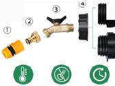 Ibc konteinerio adapteris. - nuotraukos Nr. 3