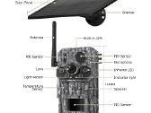 Medžioklinė lauko kamera H808 4G GPS - nuotraukos Nr. 3
