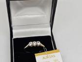 Auksinis žiedas - 167 Eur.