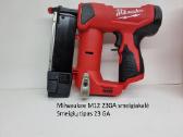 Akumuliatorinė smeigiakalė Milwaukee M12 Fcn18gs-0 - nuotraukos Nr. 10