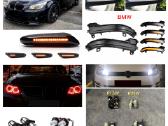 Audi emblemos , S-line , Quattro logo , LED. - nuotraukos Nr. 21