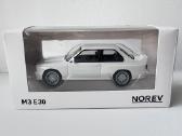 Bmw M3 E30 baltas 1:43 Norev - nuotraukos Nr. 2