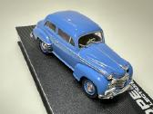 Opel Olympia 1951-1953 mėlyna 1:43 Eaglemoss - nuotraukos Nr. 6