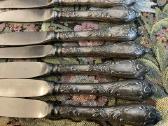 Senovinių tarybinių stalo peilių rinkinys – 12 vnt