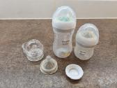 Philips avent buteliukai su priedais