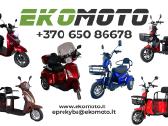 Elektriniai triračiais Ekomoto mobilumui