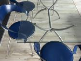 Itališkas Calligaris svetainės stalas ir kėdės - nuotraukos Nr. 4