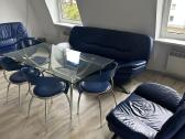 Itališkas Calligaris svetainės stalas ir kėdės - nuotraukos Nr. 9
