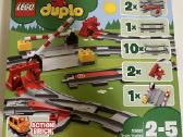10882 Lego® Duplo Traukinių bėgiai