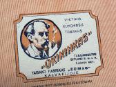 Prieskarinis tabako fabriko etiketes lapas - nuotraukos Nr. 3