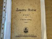 Žemaitės raštai II tomas. 1925m.