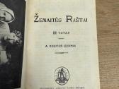 Žemaitės raštai III tomas. 1927m.