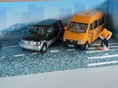 Mersedes ir Mitsubischi pajero irfigurėlės 1:72 - nuotraukos Nr. 4