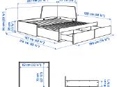 Ikea Flekke lova - nuotraukos Nr. 2