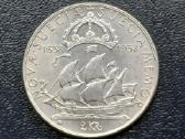 (635) 5 kronos 1938m. Švedija sidabras