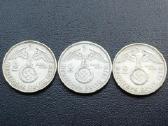 (673) 2 markes 1937a,38a,39a sidabras.