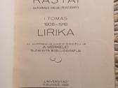 Liudas Gira 1928m. Raštai. 1 tomas. . Lyrika. - nuotraukos Nr. 2