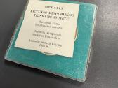 Stalo medalis Lietuvos Respublikos teismams 80metų - nuotraukos Nr. 2