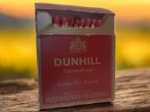 Nestandar. Degtukų dėžutė Dunhill Nr.2 (bordo)