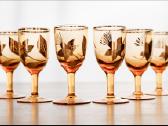 Vintažinis Bohemia Glass servizas – 7 dalių - nuotraukos Nr. 4