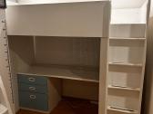 Aukšta lova su rašomuoju stalu Ikea Smastad - nuotraukos Nr. 2