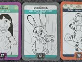 Disney spalvų magija spalvinimo kortelės - nuotraukos Nr. 2