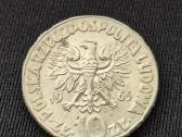 10 zlotų 1965 Mw Kopernikas - nuotraukos Nr. 2