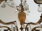 Senovinis itališkas krištolinis šviestuvas - nuotraukos Nr. 3