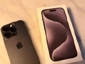 Parduodu iPhone 15pro Black Titanium 128gb