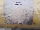 Geltona polietilenine plevele 5eur/rul