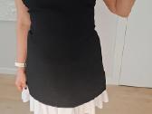 Juoda suknelė su baltu pasijoniu, S dydis - nuotraukos Nr. 13