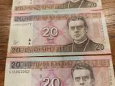 20 litų banknotai