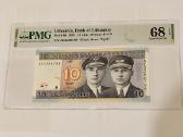 10 litų 2007 Pmg 68