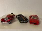 3 vnt 1:18 modeliukai modeliai mercedes ferrari