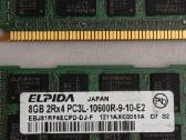 RAM Elpida 8gb 2rx4 Pc3-10600r-9-10-e2 - nuotraukos Nr. 2