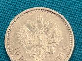 10 Rublių Auksinė Moneta Nikolajus II 1899 Rusijos