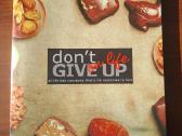 Don't give up on life sąsiuvinis langeliais