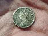 Indija 2 annas 1882 sidabras - nuotraukos Nr. 2