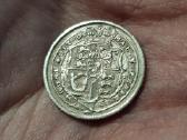 UK 6 pencai 1817 sidabras