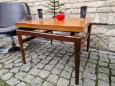 Vintažinis mid century tikmedžio kavos staliukas - nuotraukos Nr. 9